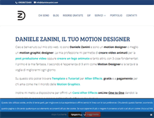 Tablet Screenshot of danielezanini.com